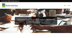 Desktop Screenshot of benderadv.com